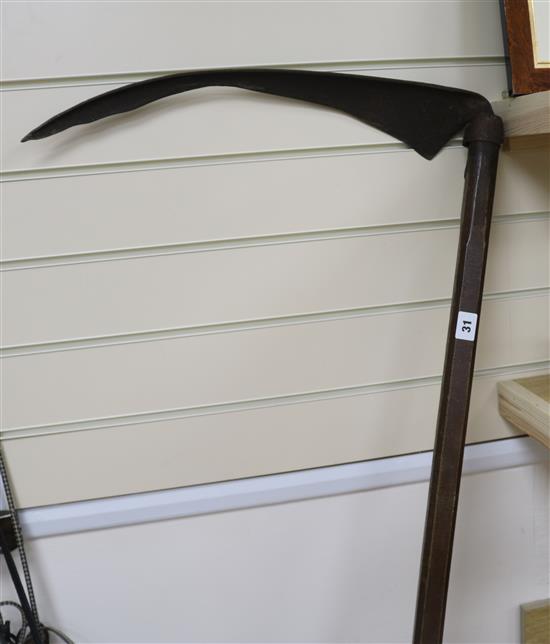 A scythe